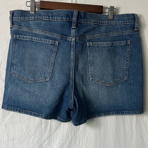 Banana Republic Dark Blue Jean Shorts - Picture 3 of 4